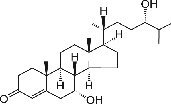 7α,24(S)-dihydroxy-4-cholesten-3-one