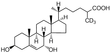 3β,7α-Dihydroxycholest-5-enoic acid-d3