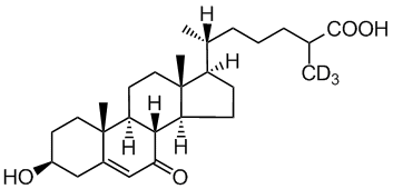 3β-Hydroxy-7-oxocholest-5-enoic acid-d3