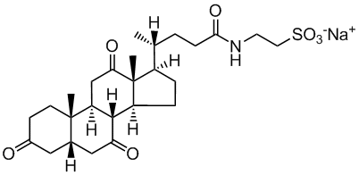 Taurodehydrocholic acid, sodium salt