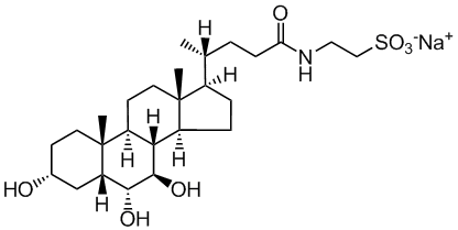 Tauro-ω-muricholic acid, sodium salt