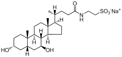 Tauroursodeoxycholic acid, sodium salt