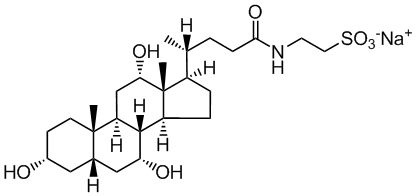 Taurocholic acid, sodium salt