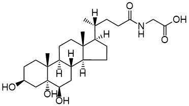 Glyco-3ß,5α,6ß -trihydroxycholanoic acid (NPCBA2)