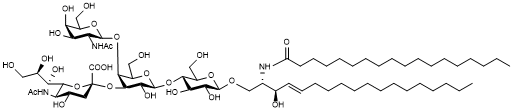 C18:0 GM2 Ceramide (d18:1/18:0), synthetic