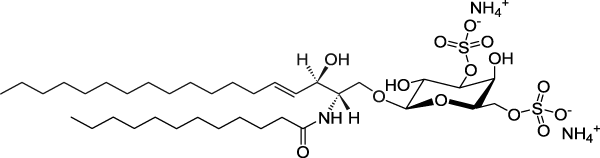 C12 Di-Sulfo Galactosyl(ß) Ceramide (d18:1/12:0)