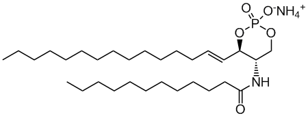 C12 ceramide-1,3-cyclic-phosphate (d18:1/12:0)