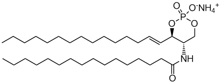 C16 ceramide-1,3-cyclic-phosphate (d18:1/16:0)